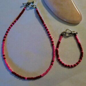 Childs Necklace & Bracelet Set